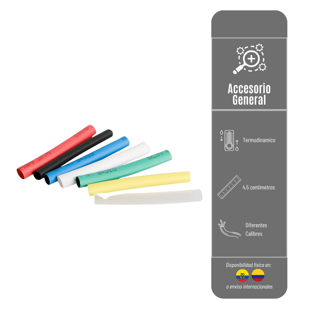 Kit De Tubos Termorretráctiles De 60Pcs Reistentes Al Calor 
