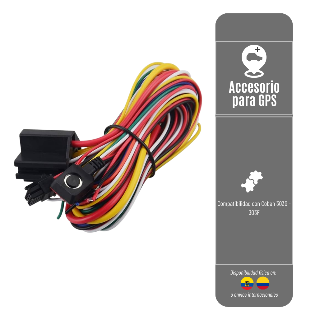 CABLEADO DE GPS CABLEADO-303