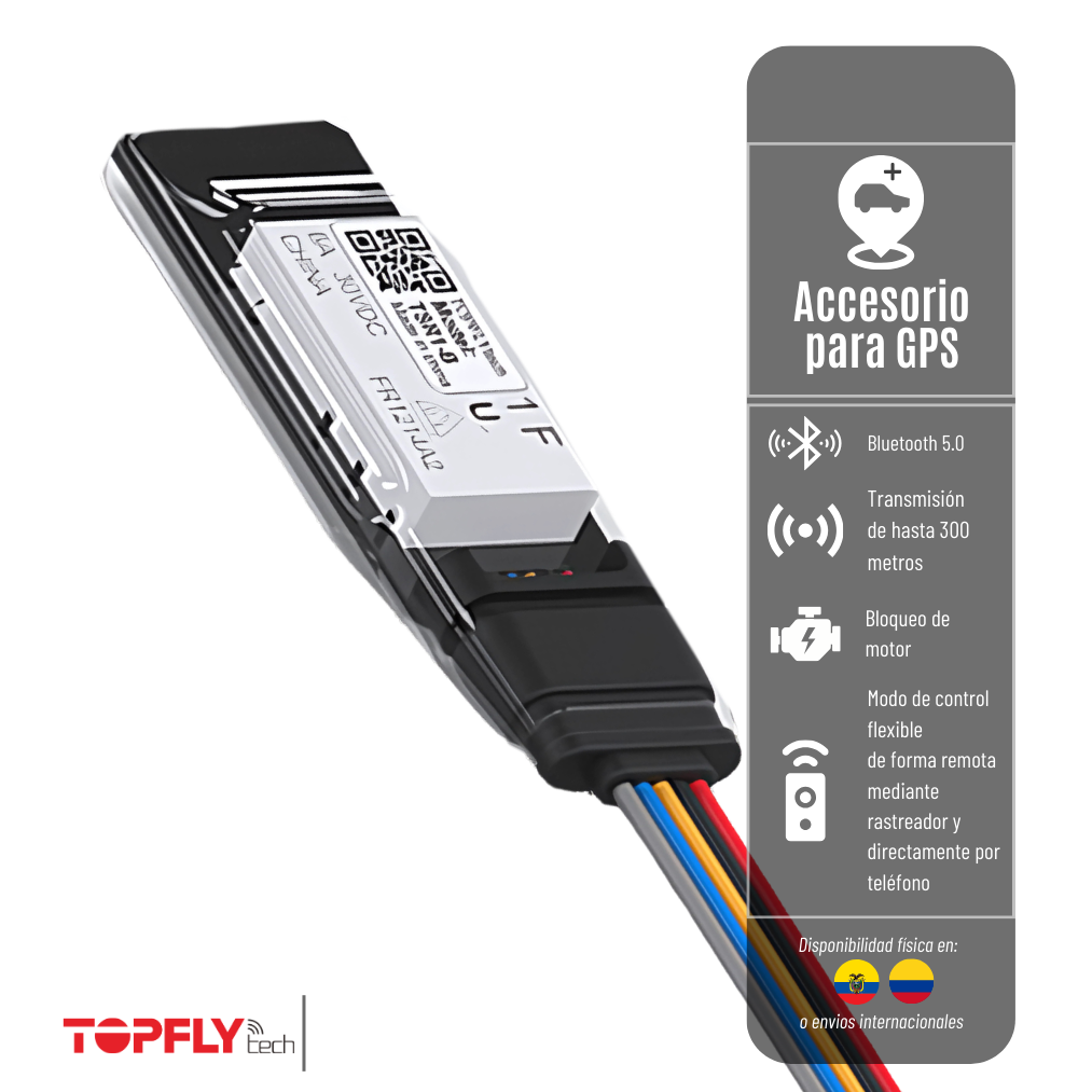 RELAY INALÁMBRICO INMOVILIZADOR TOPFLYTECH TSR1-B