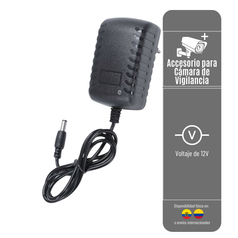 FUENTE CÁMARA FUENTE-12V-1AMP