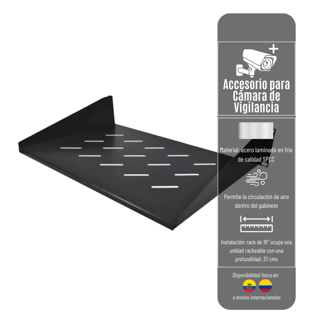 BANDEJA ESTANDAR DVR 19x37CM BANDEJA-DVR