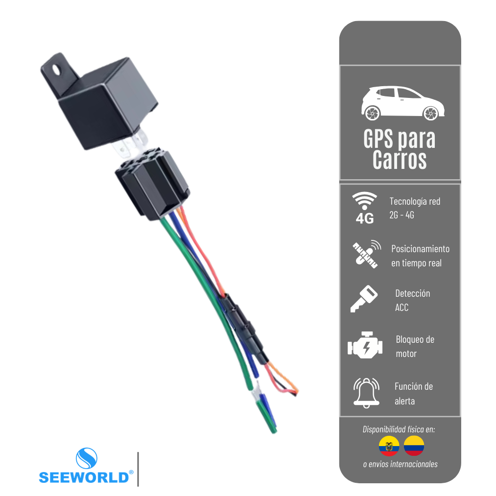 GPS RELAY S710L SEEWORLD RED 4G