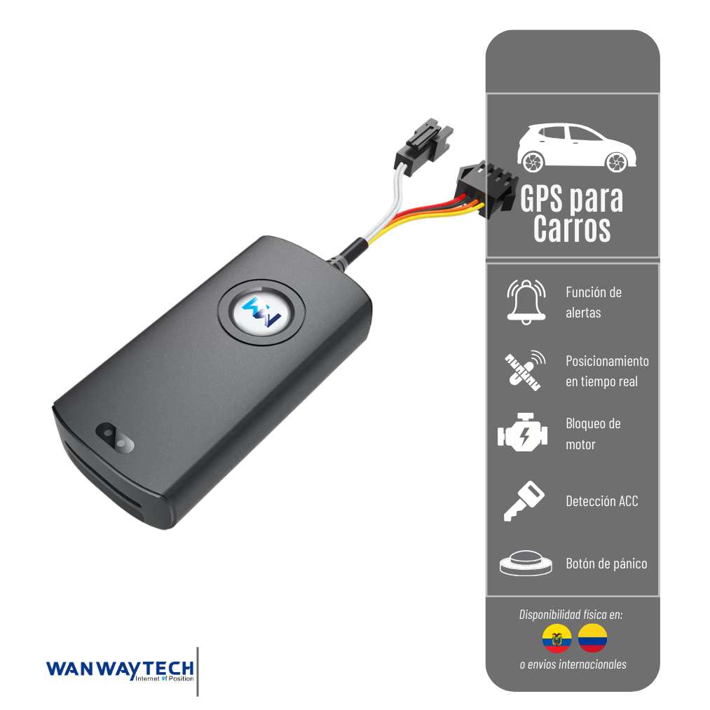 LIQUIDACIÓN* GPS TRACKER LOCALIZADOR CALIDAD WANWAY GS10 RED 2G 