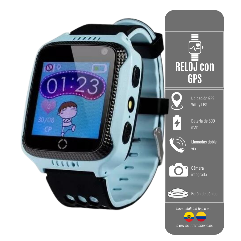 LIQUIDACIÓN* RELOJ CON GPS GW500S PARA NIÑOS Y NIÑAS RED 2G	