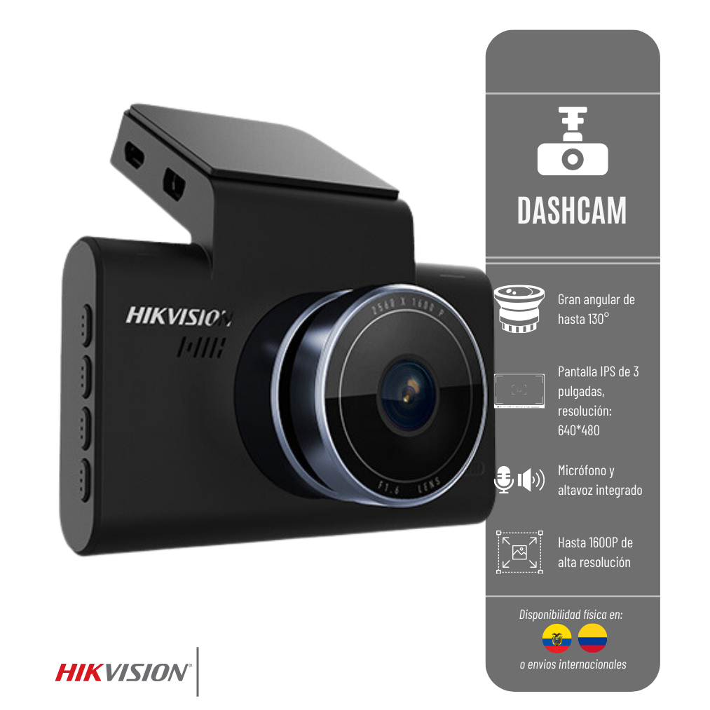 CAMARA DASHCAM-C6 1600P WIFI CON CON PANTALLA