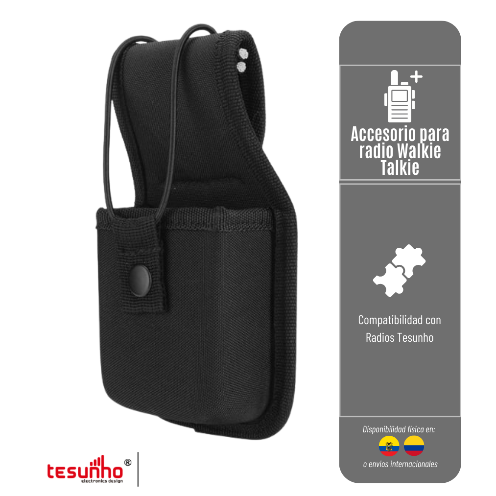 ESTUCHE PARA RADIO COMPATIBLE CON BOLSA /MOCHILAS/BOLSA DE LONA ESTUCHE-RADIO-TH
