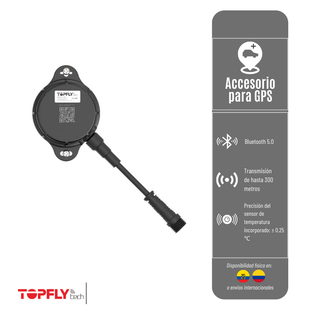 SENSOR DE TEMPERATURA DE SONDA BLE 5.1 T-ONE TOPFLYTECH T-ONE